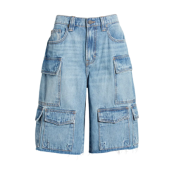 Alternative view of Summer Fashion Baggy Denim Cargo Shorts