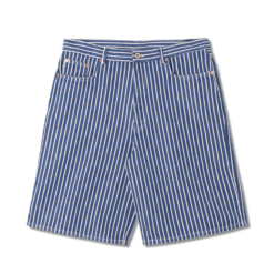 Alternative view of Fashion Men’s Vacation Stripe Wide Leg Denim Shorts