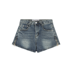Alternative view of Women High Waist Retro Denim Hot Shorts