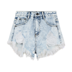 Alternative view of Women Vintage Tassel Jeans Shorts For Women