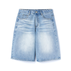 Alternative view of Men’s Light Blue Bermuda Denim Pants