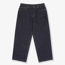 Wholesale Classic Semi Wide Jeans Vintage Mens Loose Jeans
