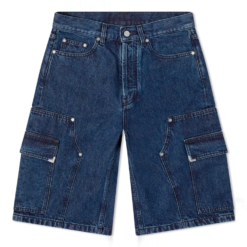 Alternative view of Men’s Indigo Workwear Denim Shorts