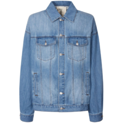 Custom Faded Denim Jacket for Men – Wholesale Available