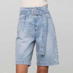 Custom Women’s Summer Bermuda Denim Shorts