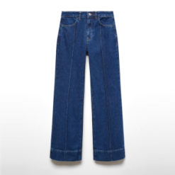 Women High Waist Wide Leg Jeans