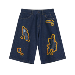Alternative view of Distressed Men’s Denim Shorts
