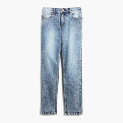 Alternative view of OEM Classic Men’s Blue Acid Wash Stretch Jeans