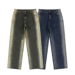 Custom New Style Stone Washed Vintage Denim Jeans Men