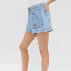 Women’s Stonewash Jean Shorts – Custom OEM Manufacturer
