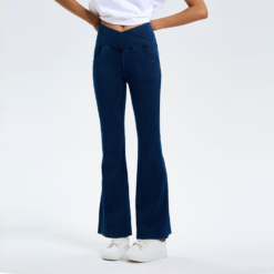 Alternative view of Women High Waisted Stretchy Flare Jeans