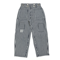 Women’s Straight Breathable Stripe Design Jeans