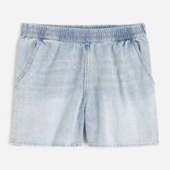 Alternative view of Women’s Loose Fit Smocked Waist Denim Shorts